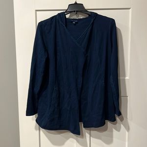 J Jill indigo cardigan